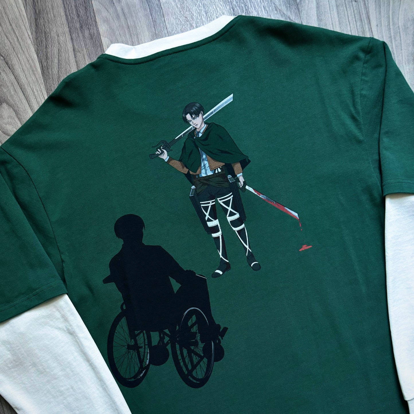 'POWER IN SILENCE' Double Sleeve T