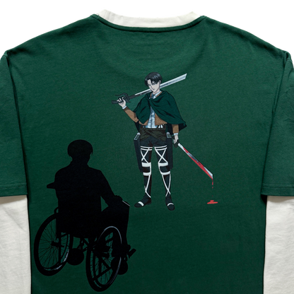 'POWER IN SILENCE' BOXY FIT DOUBLE SLEEVE TEE (LIMITED)