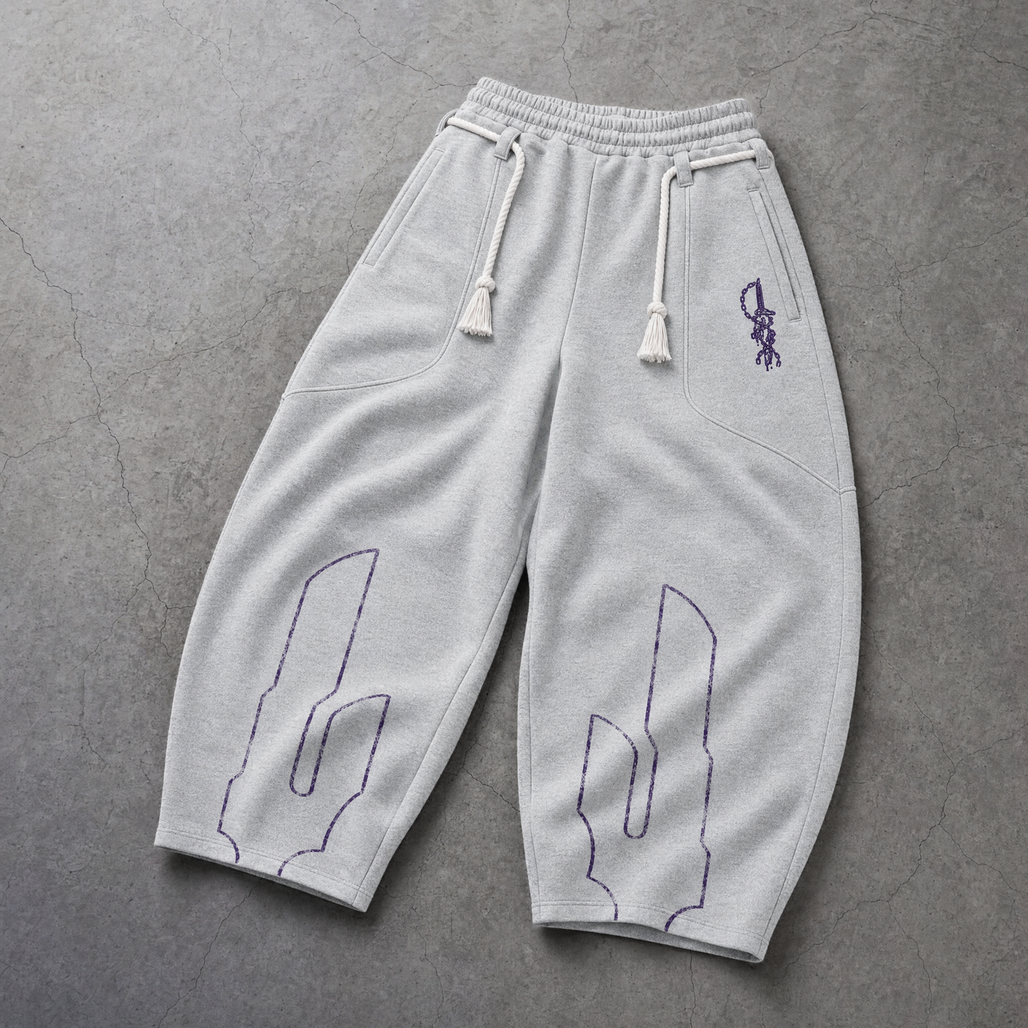 'SORCERER KILLER' Baggy Sweatpants