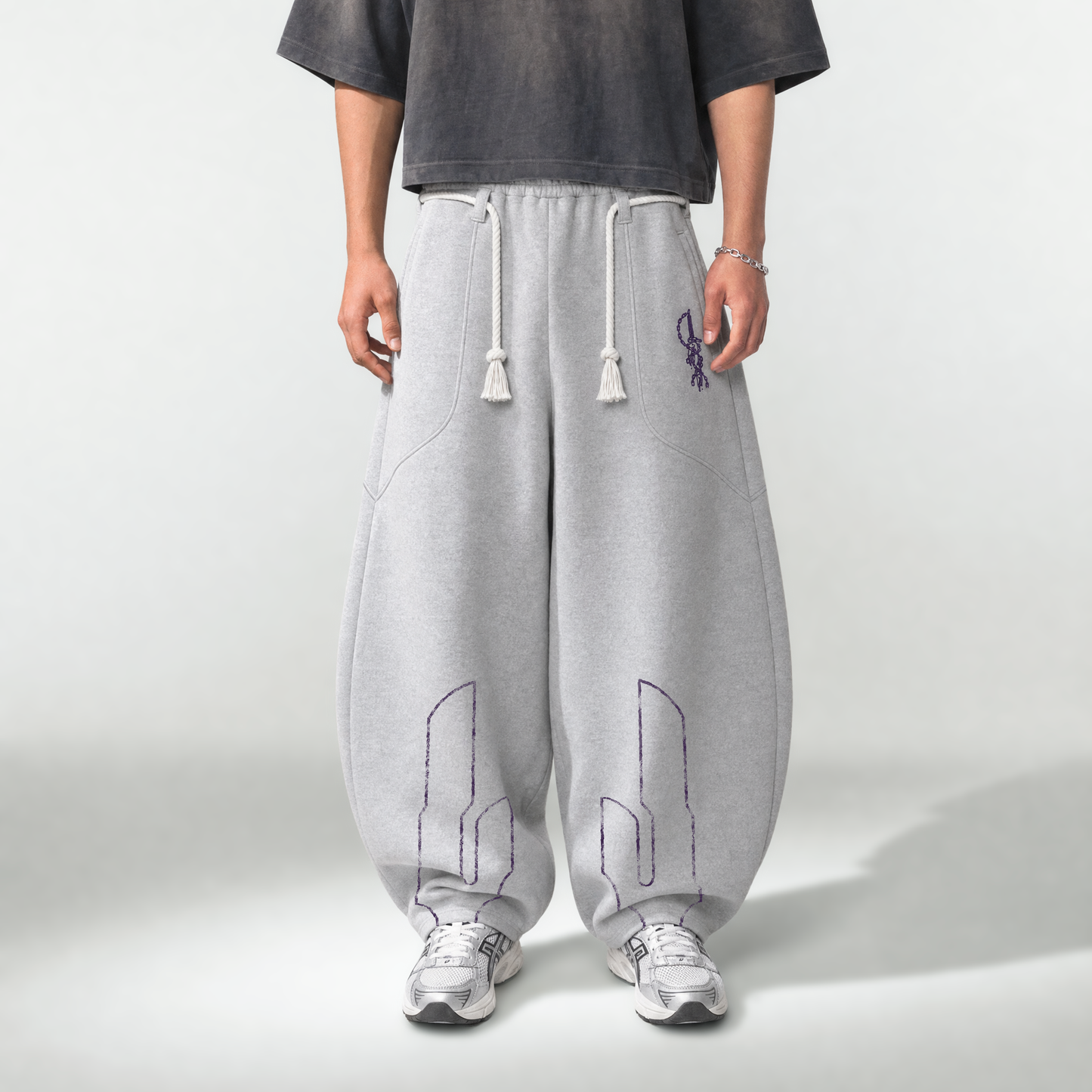 'SORCERER KILLER' Baggy Sweatpants
